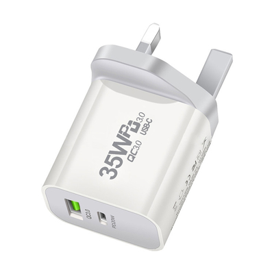 USB C Portable Phone Charger 35w Fast Charging Adapter Chargers for Cell Phone Fast Charge