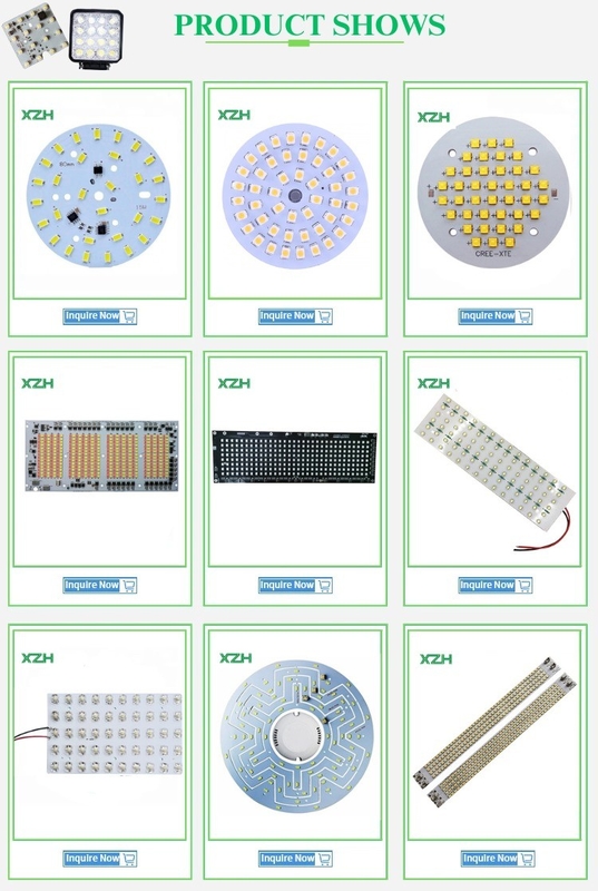 Aluminum LED PCBA Custom SMD LED Bulb PCB Board Standard Thickness