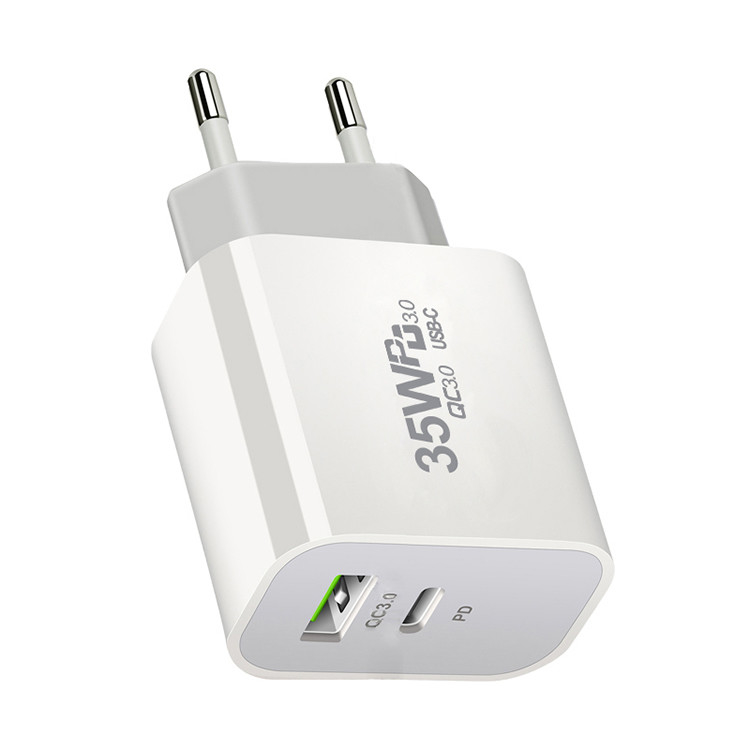 USB C Portable Phone Charger 35w Fast Charging Adapter Chargers for Cell Phone Fast Charge