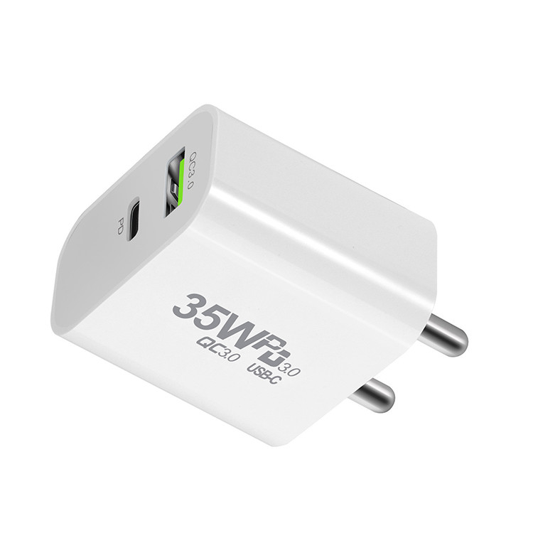 USB C Portable Phone Charger 35w Fast Charging Adapter Chargers for Cell Phone Fast Charge