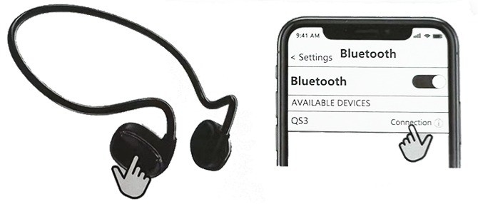 Stereo Bt5.3 Touch Control Air Conduction Open Ear Wireless Magnetic Earbuds Business Headphones for Music Game Sports