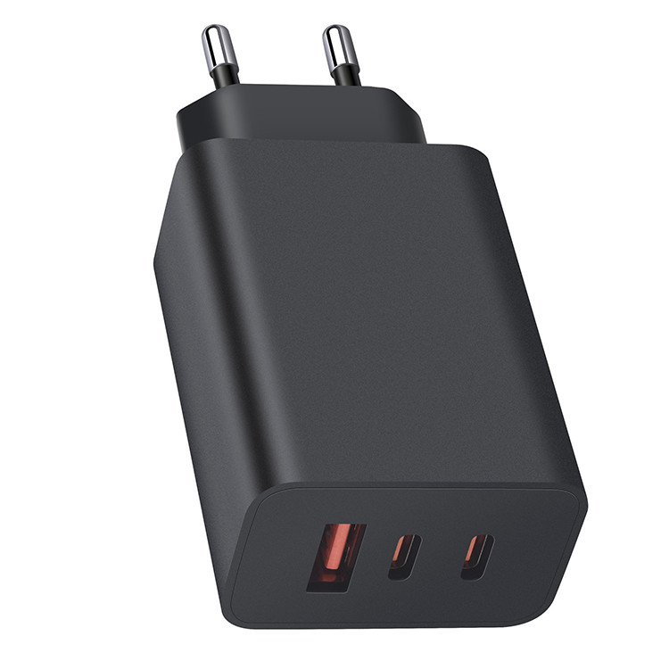 Best Selling Product GaN 65w Pd Charger With Quick Adapter Portable Fast Charger Dual USB A+C Port