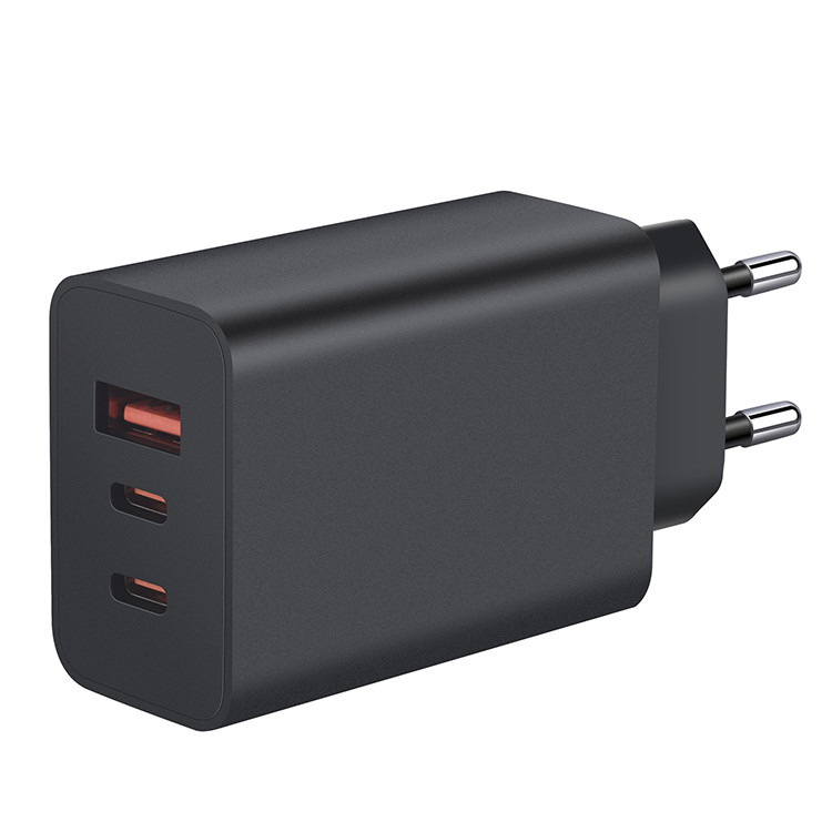 Best Selling Product GaN 65w Pd Charger With Quick Adapter Portable Fast Charger Dual USB A+C Port