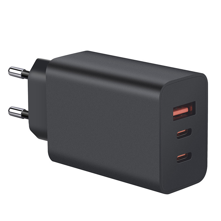 Best Selling Product GaN 65w Pd Charger With Quick Adapter Portable Fast Charger Dual USB A+C Port